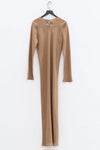 BASERANGE Linen Didin Long Sleeve Dress France BAS-DRDYL-SL-AU23-OCULAR